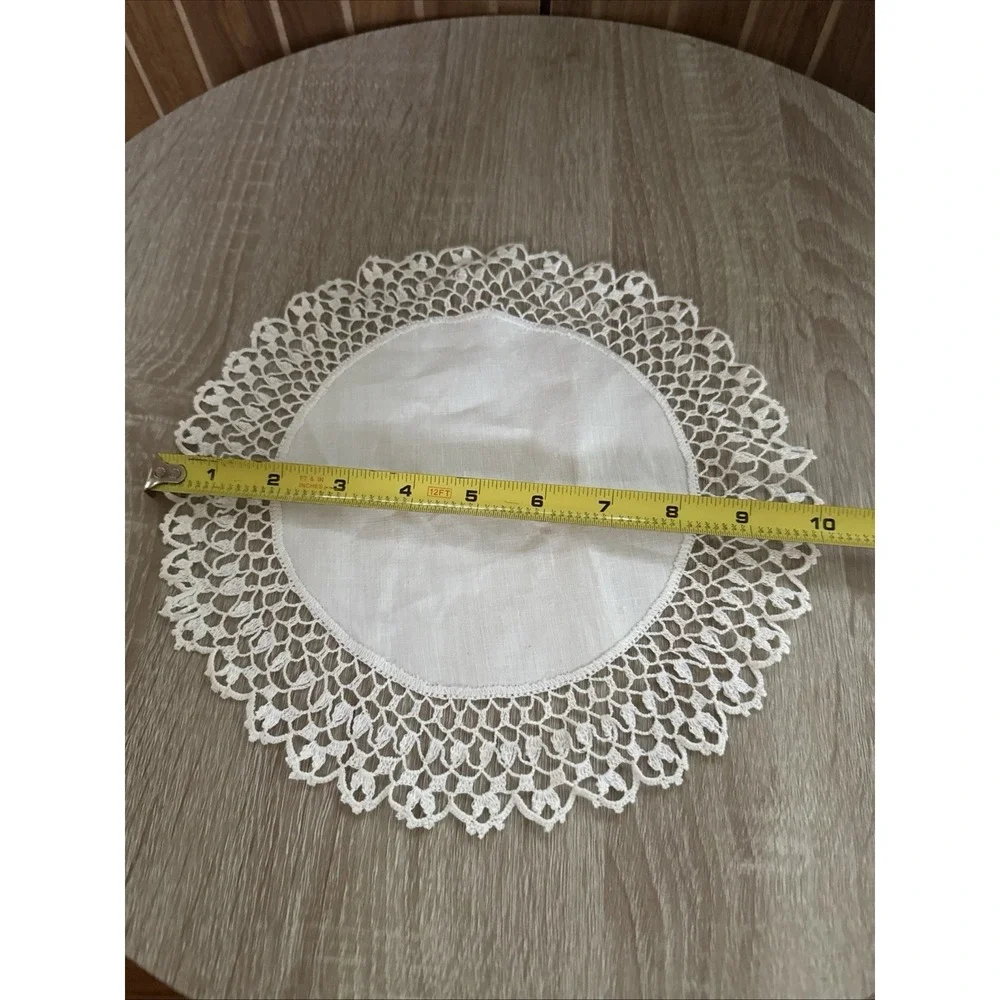 Set of 3 Vintage Antique Doilies Cottage Grandmacore Farmhouse Decor